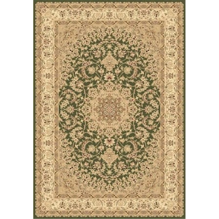 Dynamic Rugs Legacy 7.10 x 10.10 58000-420 Rug - Green LE91258000420